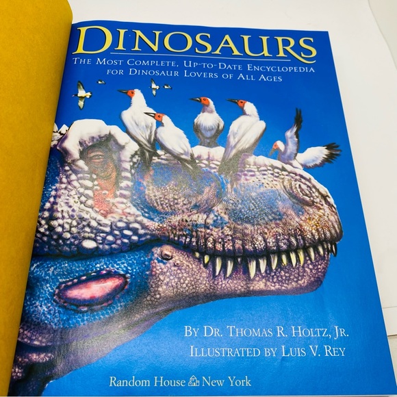 NWT RARE!The Most Complete Encyclopedia Book for Dinosaur Lovers 426Pgs Hardback - Picture 5 of 11